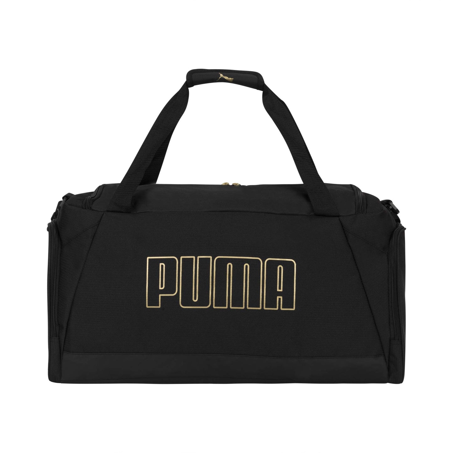 PUMA Evercat Accelerator Bolsa de lona, Negro/Oro, Uno-Talla