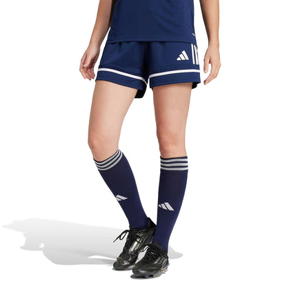 adidas Squadra 25 Shorts Deportivos de Fútbol para Mujer - G - Team Navy Blue - Team Navy Blue - White