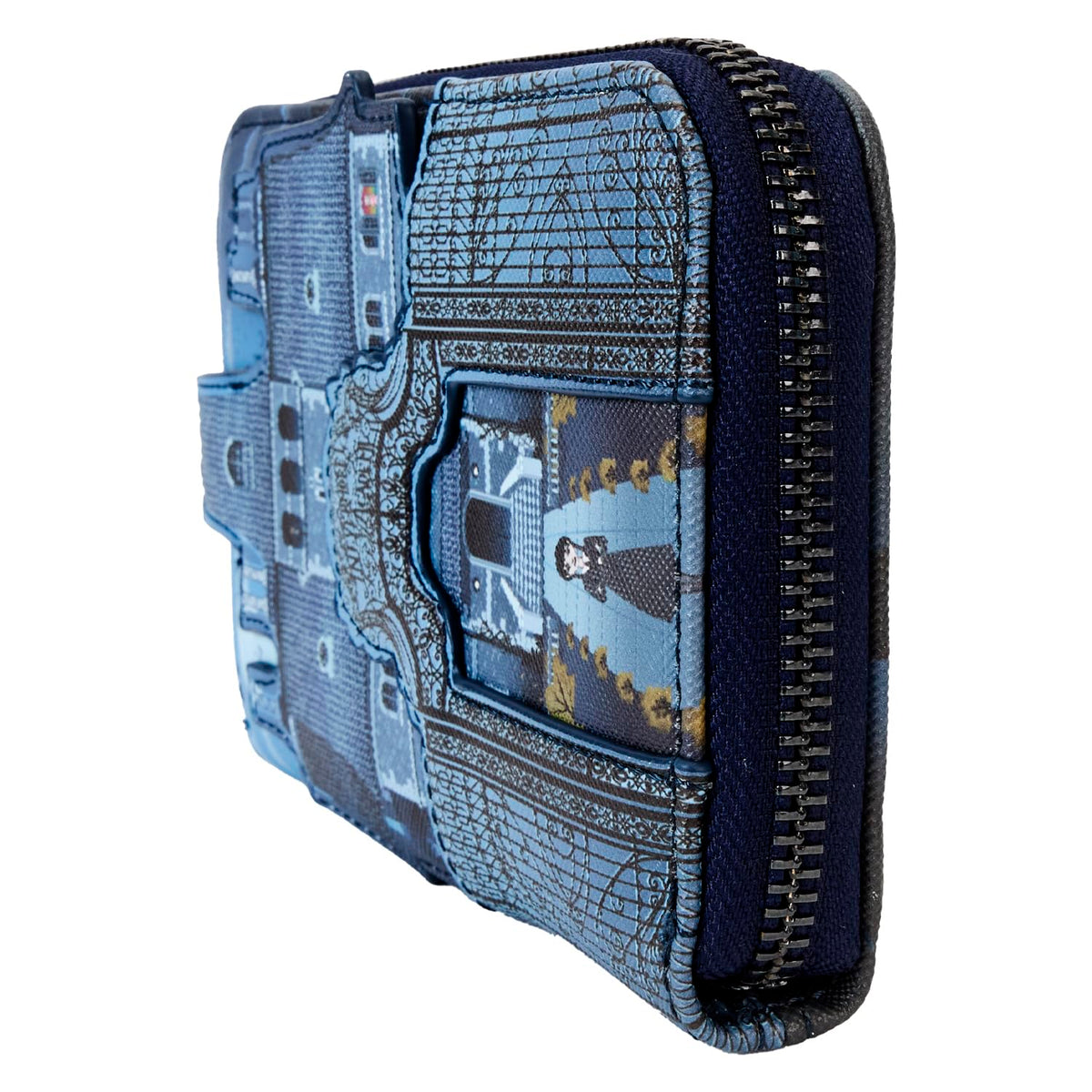 Loungefly MGM: Wednesday Nevermore Castle, Zip Around Wallet