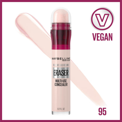 Maybelline New York - Corrector Instant Age Rewind Eraser Dark Circles Treatment, Cool Ivory, 0.2 onzas líquidas
