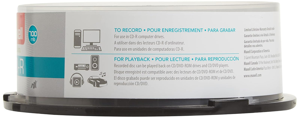 Maxell 648445 700Mb Cd-Recordable