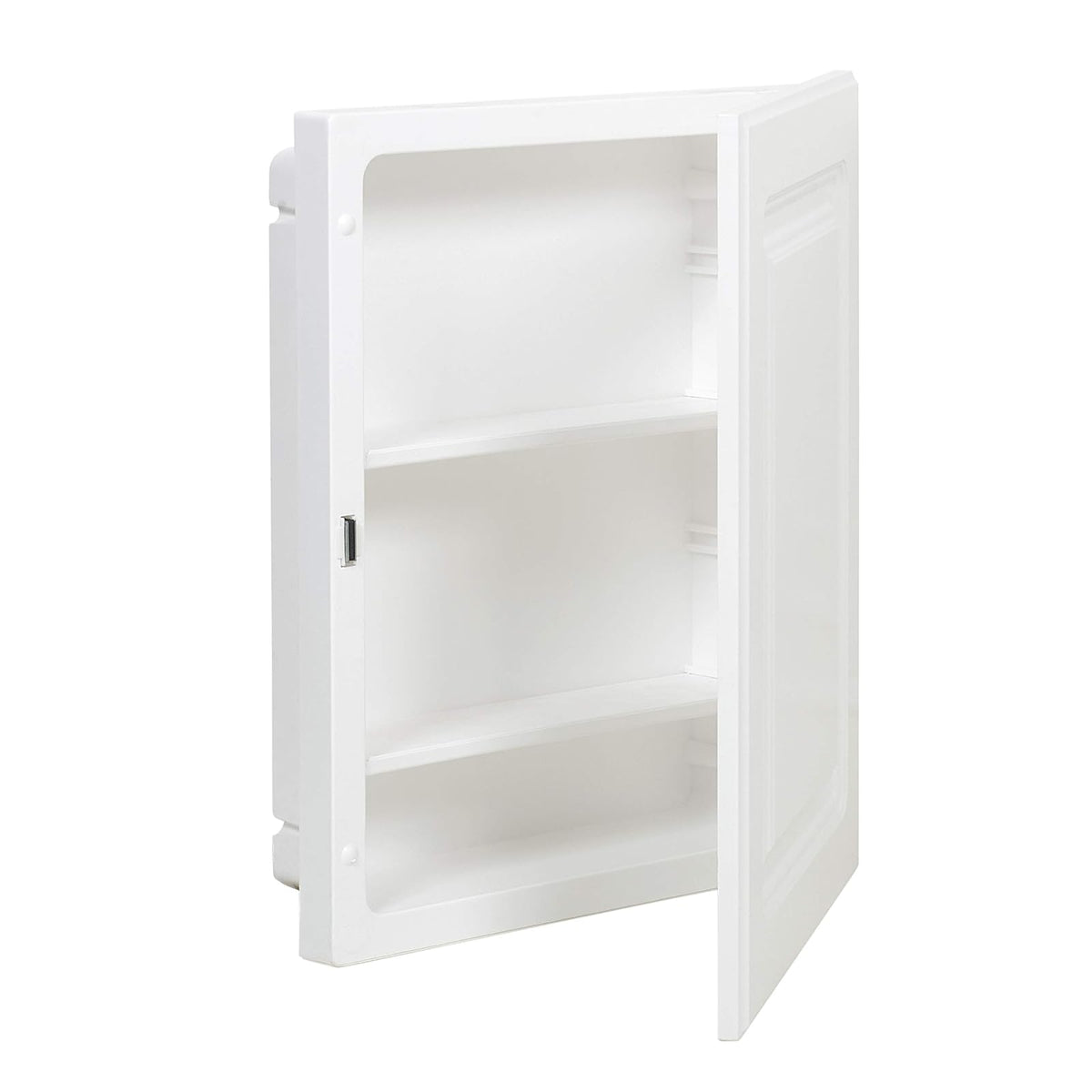 American Pride Gabinete de Medicina con Puerta de Panel Elevado, 16 x 20 Pulgadas, Cuerpo de plástico, Color Blanco