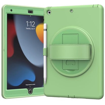 ORIbox Morandi - Funda para iPad 7ª y iPad 8ª y iPad 9ª generación [10.2 Pulgadas], Cuerpo Completo, a Prueba de Golpes, protección contra caídas 3 en 1 con Soporte de 360°/Correa de Mano