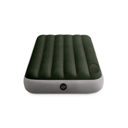 Intex Dura-Beam Standard Series Downy Airbed con Bomba de pie integrada - Tw" - Downy Airbed
