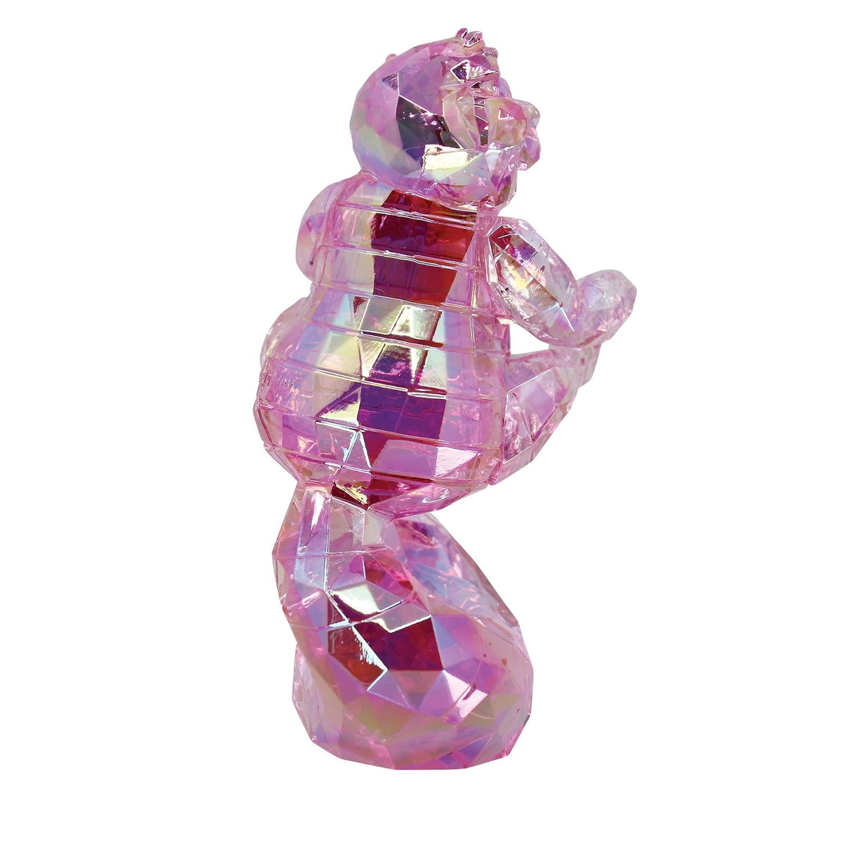 Enesco FACETS Figura de Gato de Disney Alicia en el país de Las Maravillas The Cheshire, 3.78 Pulgadas, Rosa