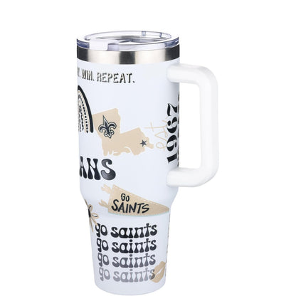 The Memory Company - Vaso de 40 onzas de Team Spirit Game Day