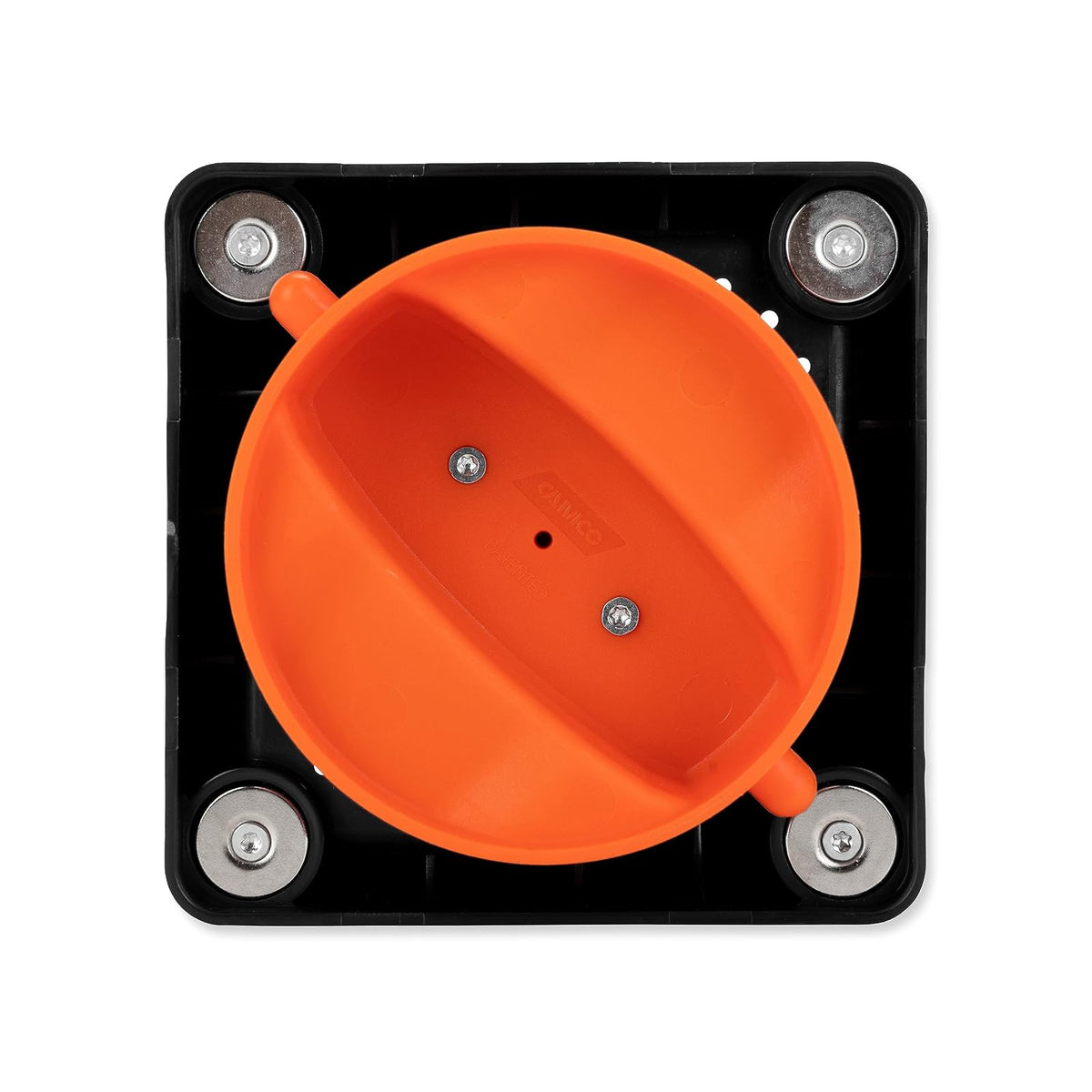 Camco Tapa magnética para Parachoques RV con Ajuste de lengüeta, Cuenta con imanes de neodimio de Alta Resistencia, Paquete de 2 (40312), Negro