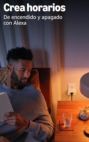 Enchufe Inteligente, Compatible con Alexa, Configuración fácil y un sinfín de posibilidades