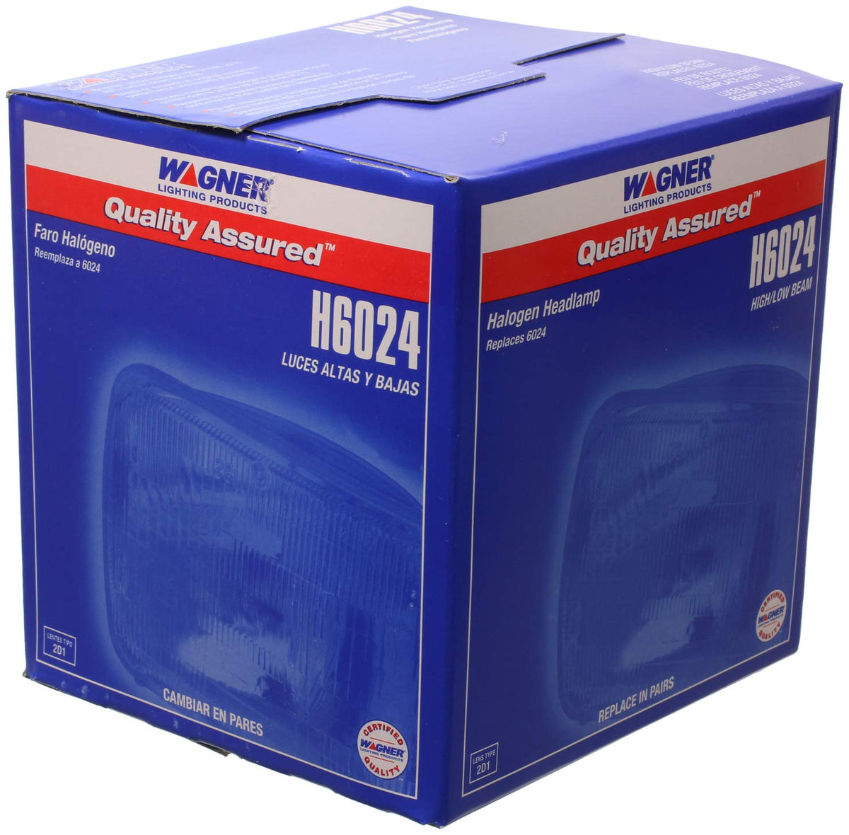 Wagner H6024 Faro Delantero, Caja de 1, Variados