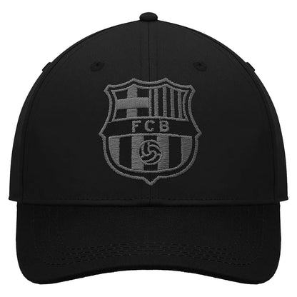 Icon Sports Icon Sports Officially Licensed FC Barcelona Cap - Unisex Adult Tapa Unisex Adulto - Talla Única - 112_black
