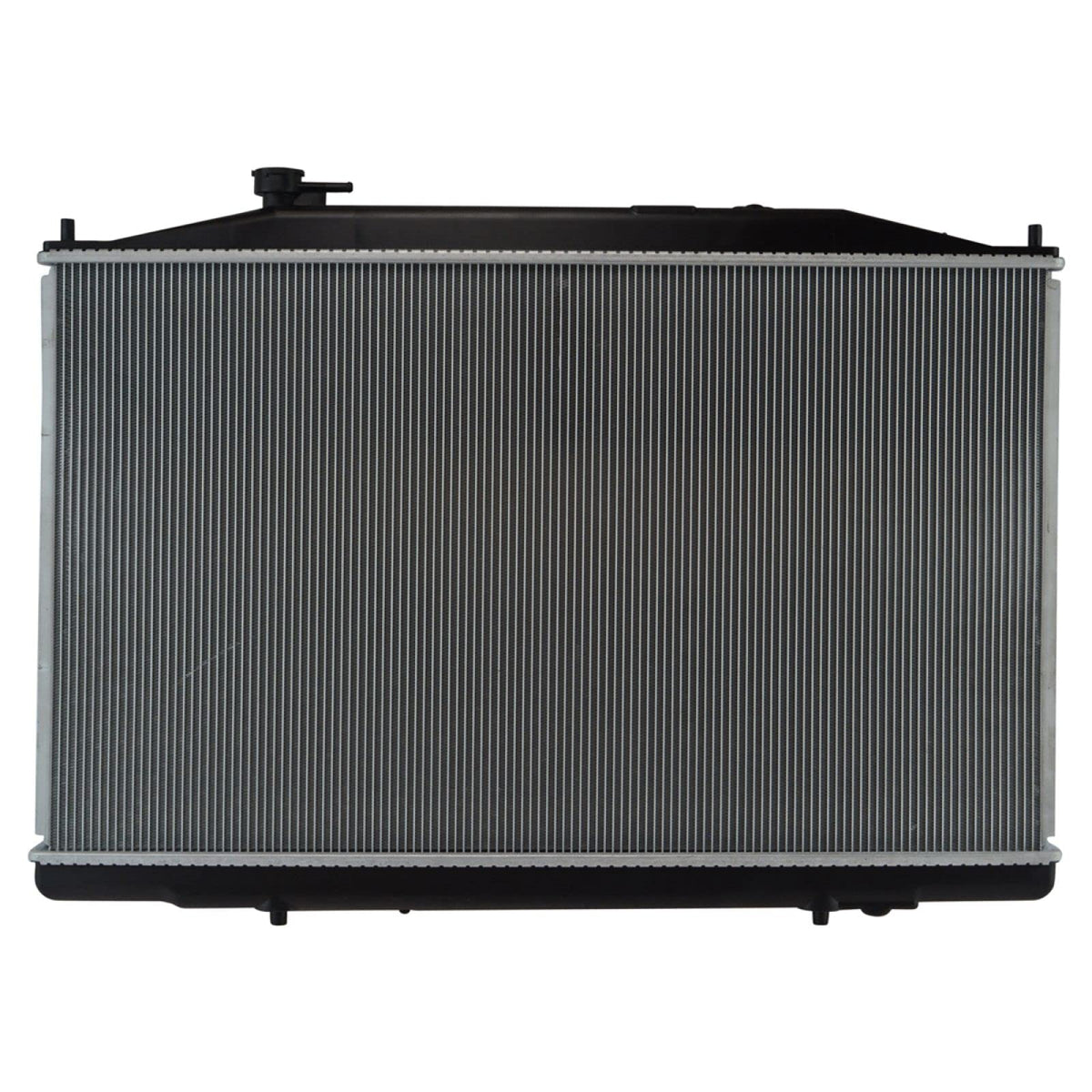TRQ - Conjunto de radiador con núcleo de aluminio compatible con Honda Odyssey CU13208 HO3010227 11-17