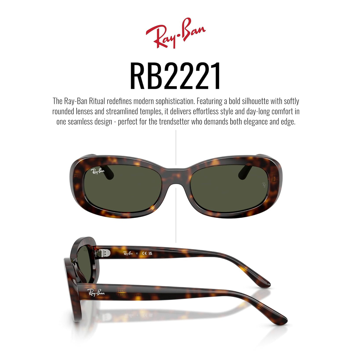 Ray-Ban Ray-Ban Evolution Gafas Unisex adulto