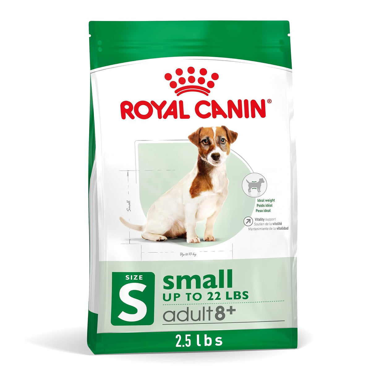 ROYAL CANIN Croquetas para Perros Pequeños, Mini Mature +8, 1.1 kg (El empaque Puede Variar)