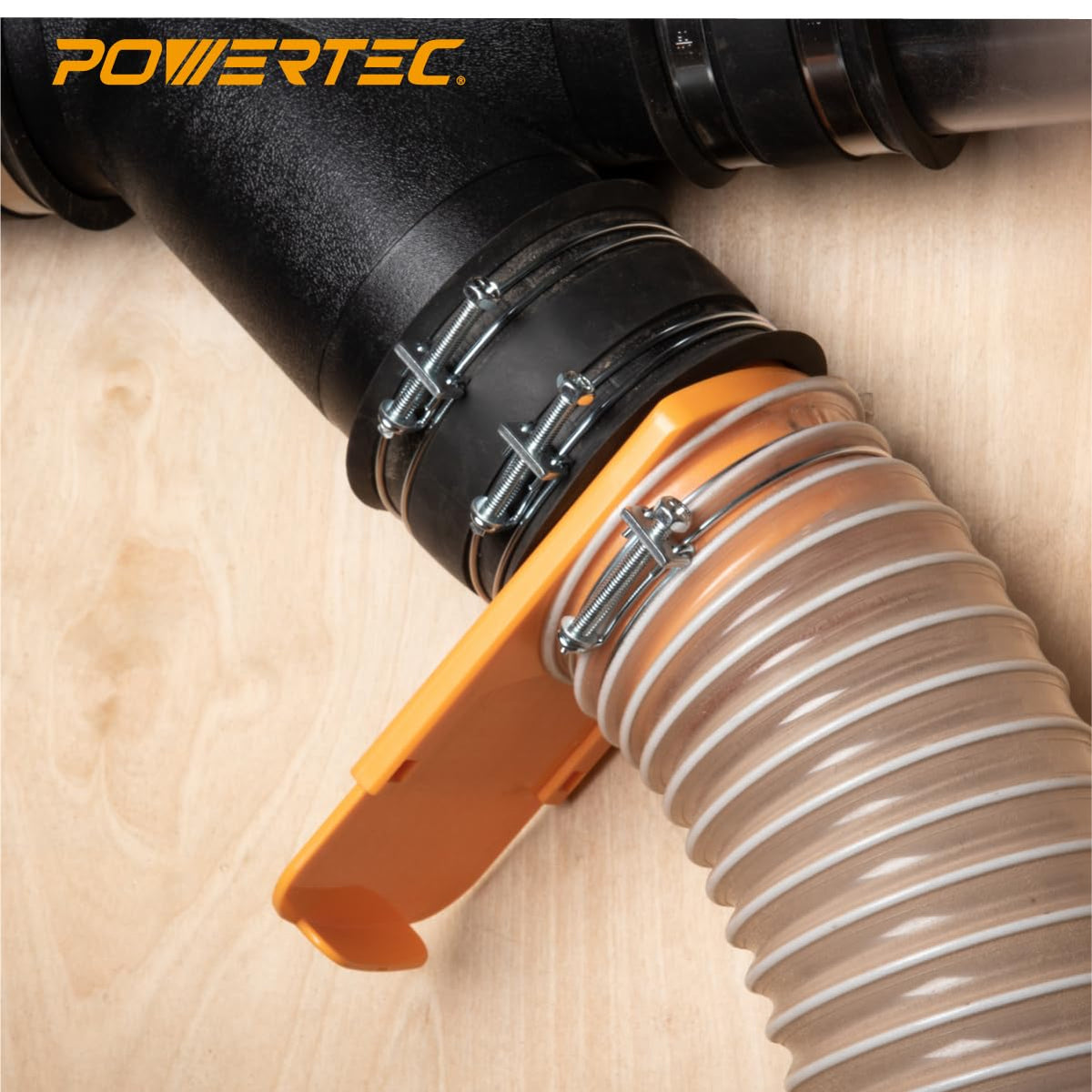 Powertec 70101 abrazadera de manguera de alambre de 4 pulgadas, paquete de 5