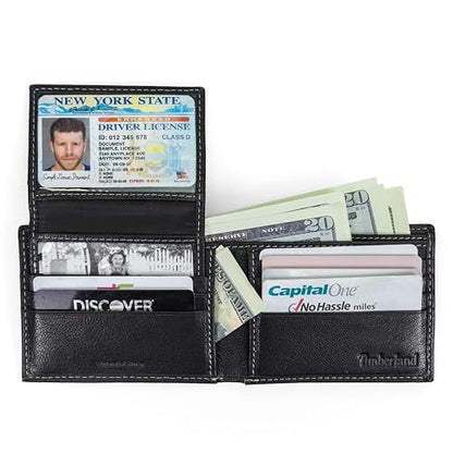 Timberland - portafolios RFID de piel genuino para hombre