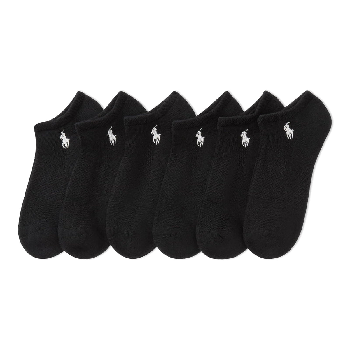 Polo Ralph Lauren Calcetines de Corte Bajo con Amortiguación Mujer - 4-10 - Negro -