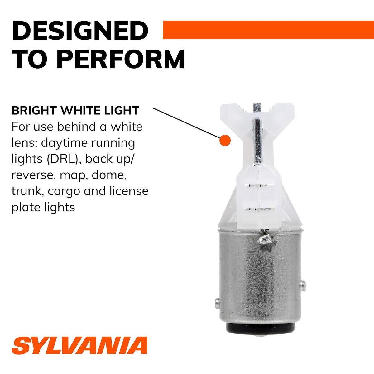 Sylvania 1157SL.BP2 Foco LED Blanco para Vehículo, Paquete de 2