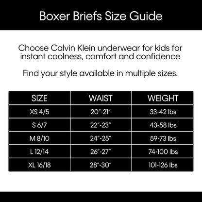 Calvin Klein Calvin Klein - Calzoncillos Calzones para niño (algodón) Slip para Niños