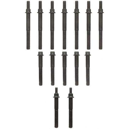 Fel-Pro ES 71102 Juego de Tornillos de Culata para Jeep Grand Cherokee, Negro, 4 Pulgadas