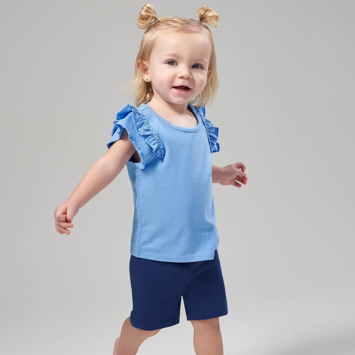 Gerber Basicos Solidos Pantalones Cortos Niñas