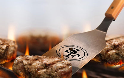 YouTheFan NFL Classic - Juego de Parrilla para Barbacoa (3 Piezas)
