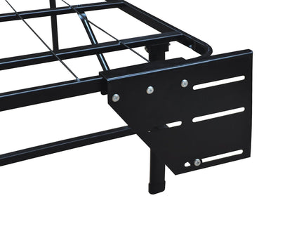 Boyd Sleep - Marco de Cama con Plataforma elevada, Accesorio: Soportes para cabecero/Estribo, Negro, Juego de 2, Talla única (BBSMBRACK)