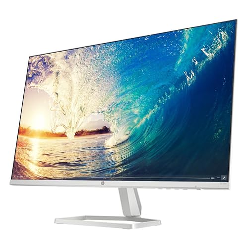 HP Monitor 527sw FHD S5, 27", IPS, 1920 x 1080, 100 Hz, 5ms GtG, Eye Ease, Luz Azul Baja, Micro Bordes, HDMI/VGA, Plateado/Blanco (94F46AA)