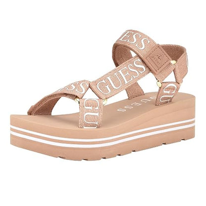 Guess Avin Sandalias de cuña para mujer