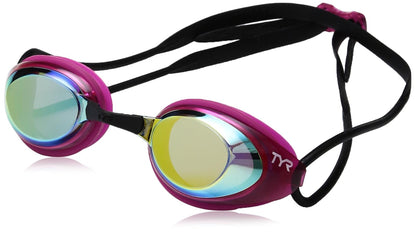 TYR Blkhwk Rcn Femme Mir Blackhawk Racing Femme Espejo Plata Negro Unisex