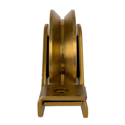 Dogotuls ZF5340 Rueda para portón de acero v soporte 80mm
