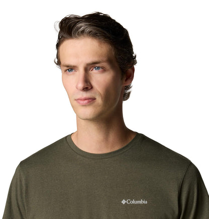 Columbia Thistletown Hills - Manga Corta Camisa de Senderismo para Hombre | Algodón extra suave, absorbe la humedad, ligero, ajuste extendido disponible