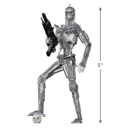 Hallmark - Adorno navideño de Recuerdo 2024, Terminator 2: Endoskeleton T-800, Regalos de película