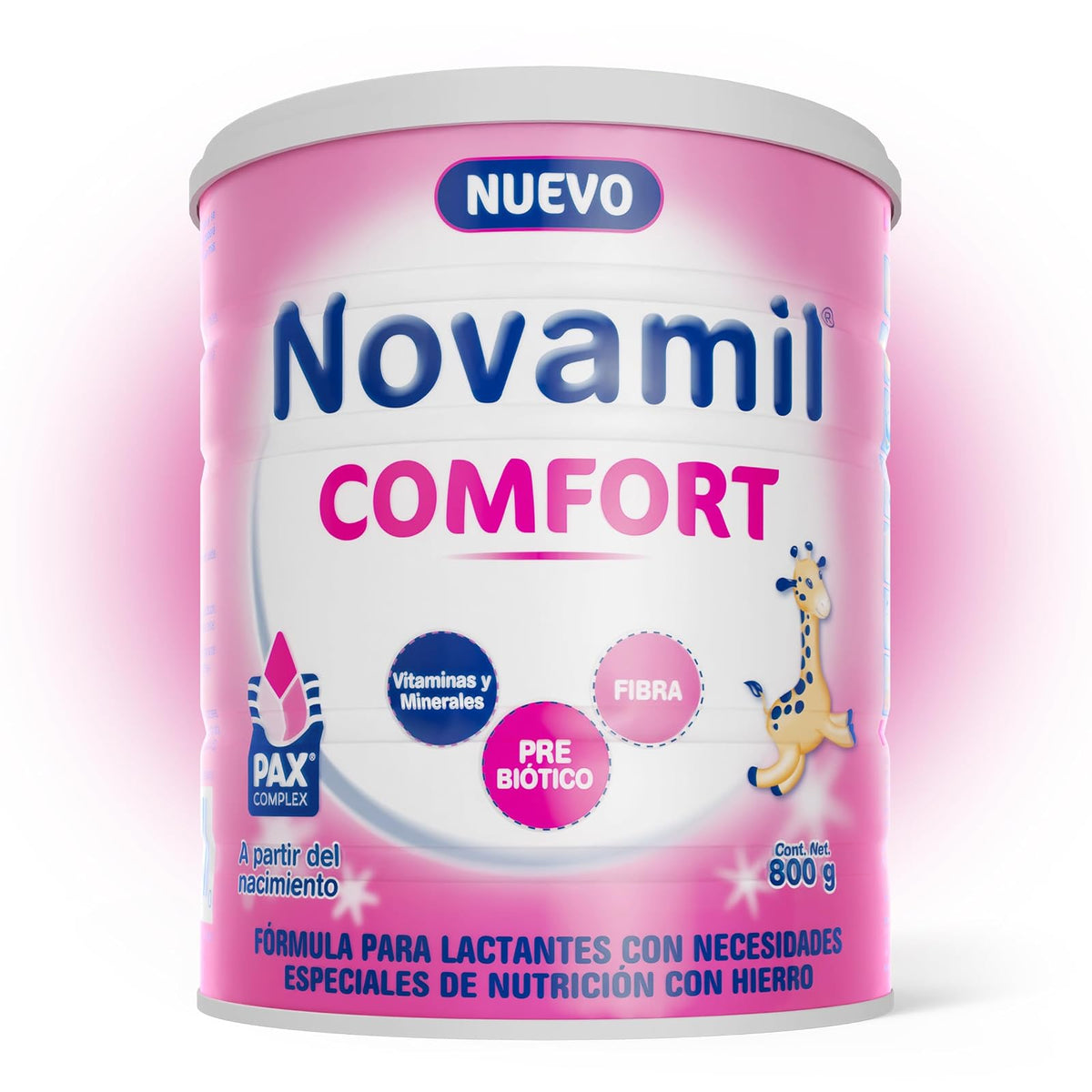 NOVAMIL Comfort A partir del nacimiento, bote con 800g.