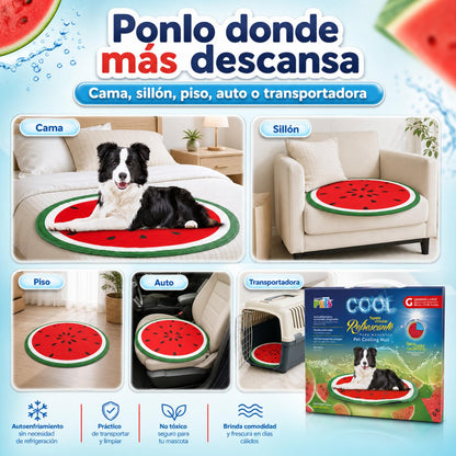 Fancy Pets TAPETE REFRESCANTE Circular GDE Sandia Cool