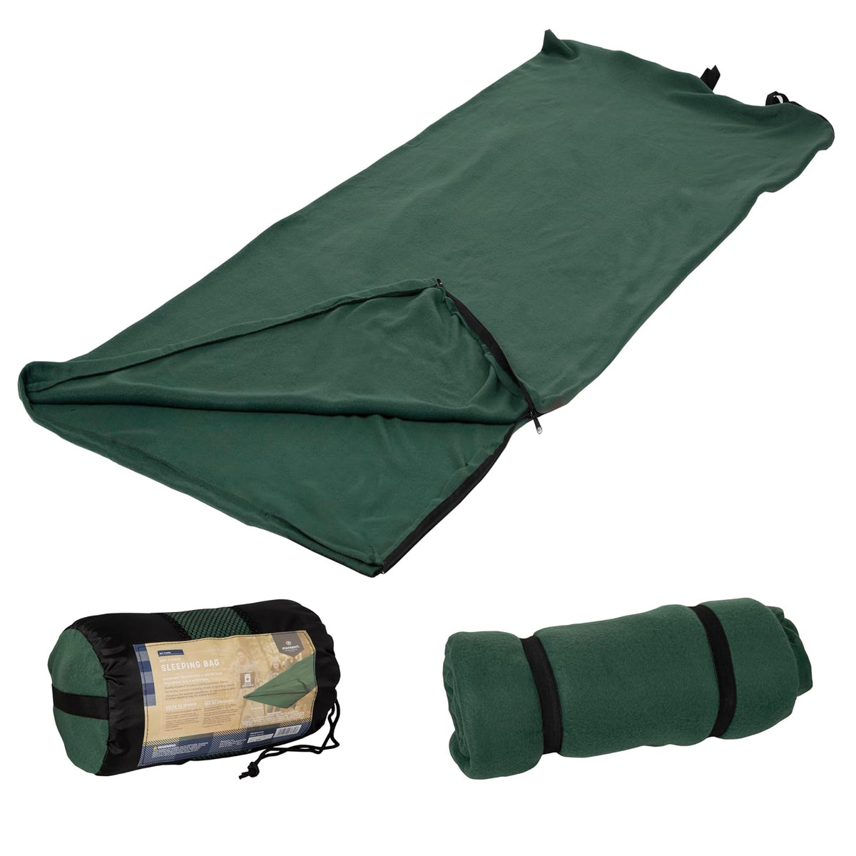 Stansport - Saco de Dormir de Forro Polar
