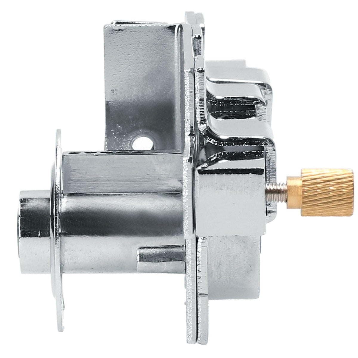 Lock L570DCB Cerradura Derecha de Barra Libre Llave Estándar Cromo Brillante en Caja