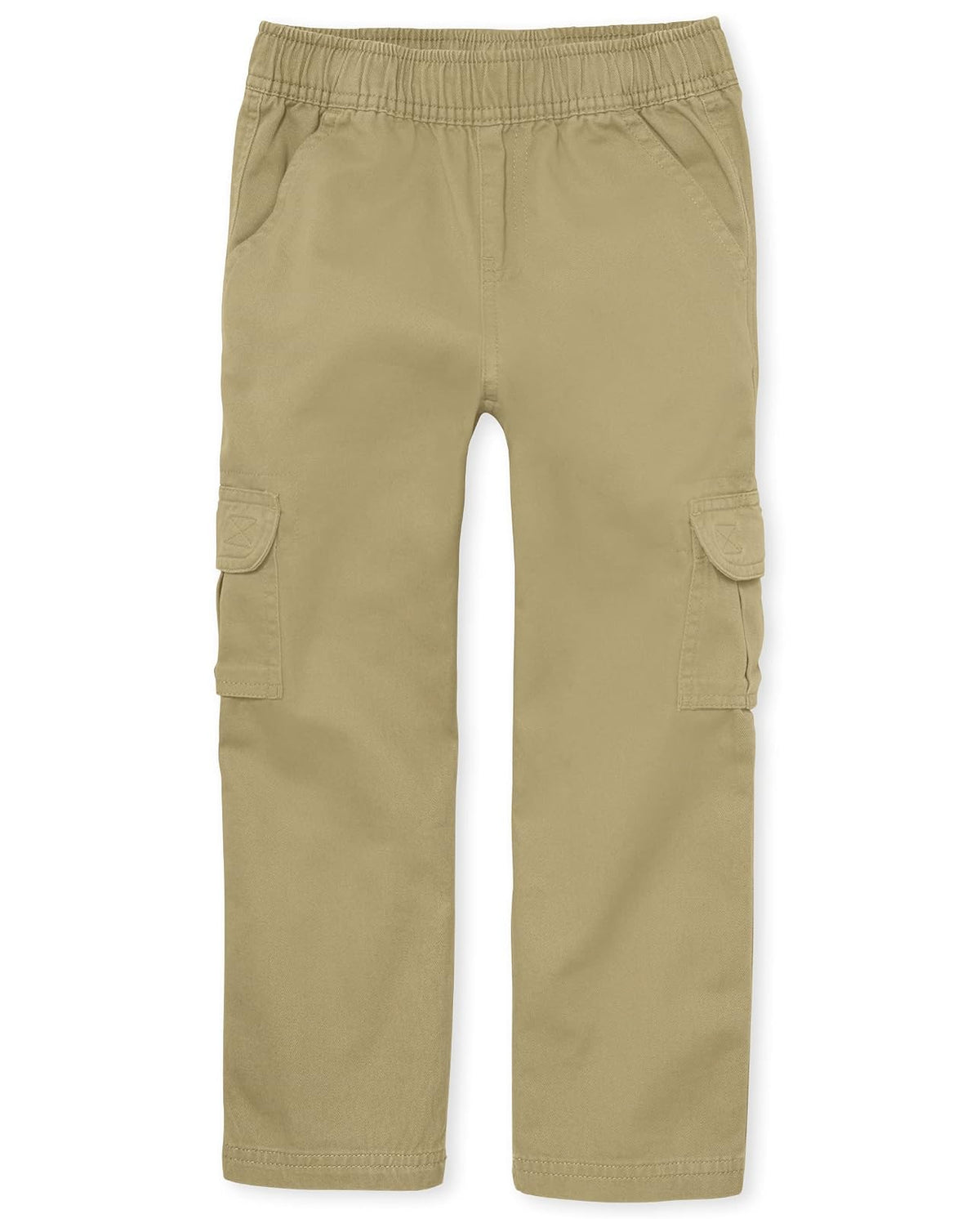 The Children's Place Pantalón Cargo para Niño, sin Cierre - Estándar - 3T - Lino Individual