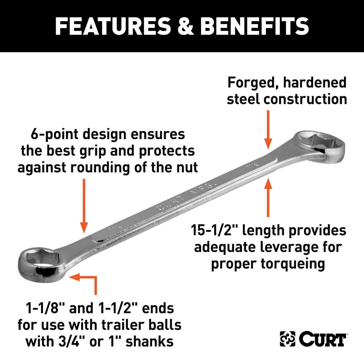 CURT Manufacturing 20001 Trailer Hitch