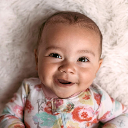 HonestBaby Organic Cotton Footed Sleep & Play Pajamas Mamelucos para bebs y Nios pequeosBebé-Niños
