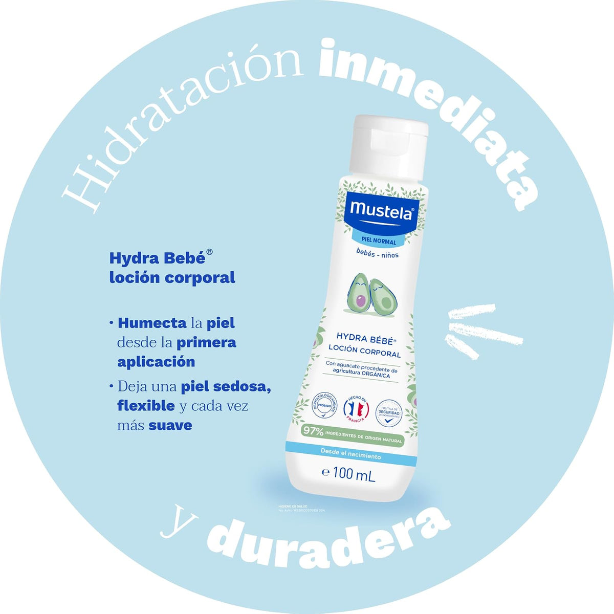 Mustela Pack Travel Size, 4 productos, Ideal para toda la familia