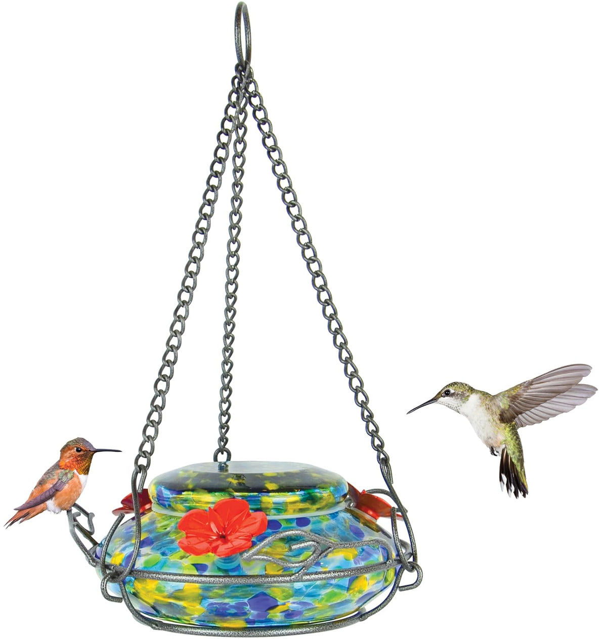 Nature's Way Bird Products Feeder GHF7 Illuminated Top Fill Hummingbird Feede