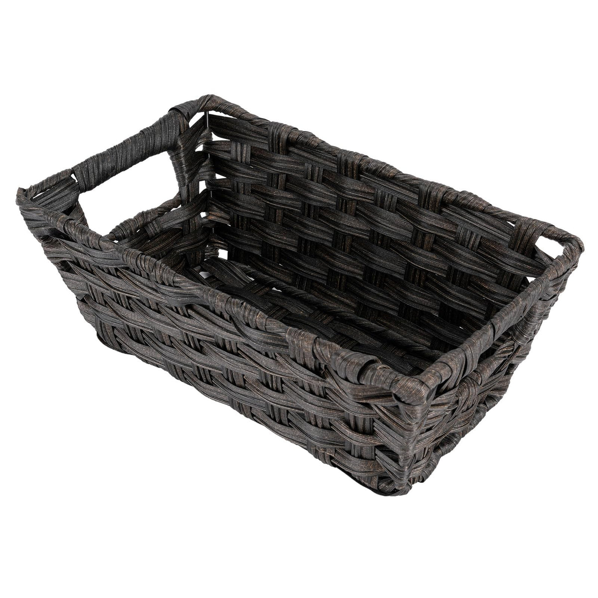 Whitmor Split Rattique - Bolsa pequeña para Estante, Driftwood, 1