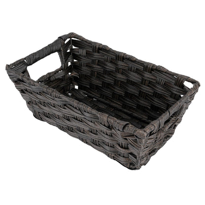 Whitmor Split Rattique - Bolsa pequeña para Estante, Driftwood, 1