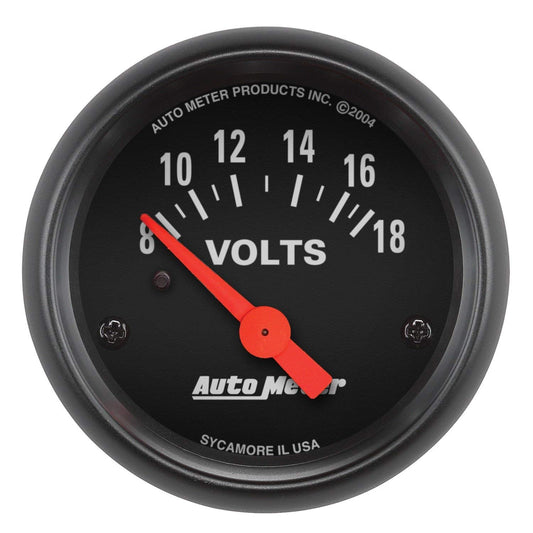 Auto Meter Voltímetro Eléctrico Serie Z 2645, 2.33 in