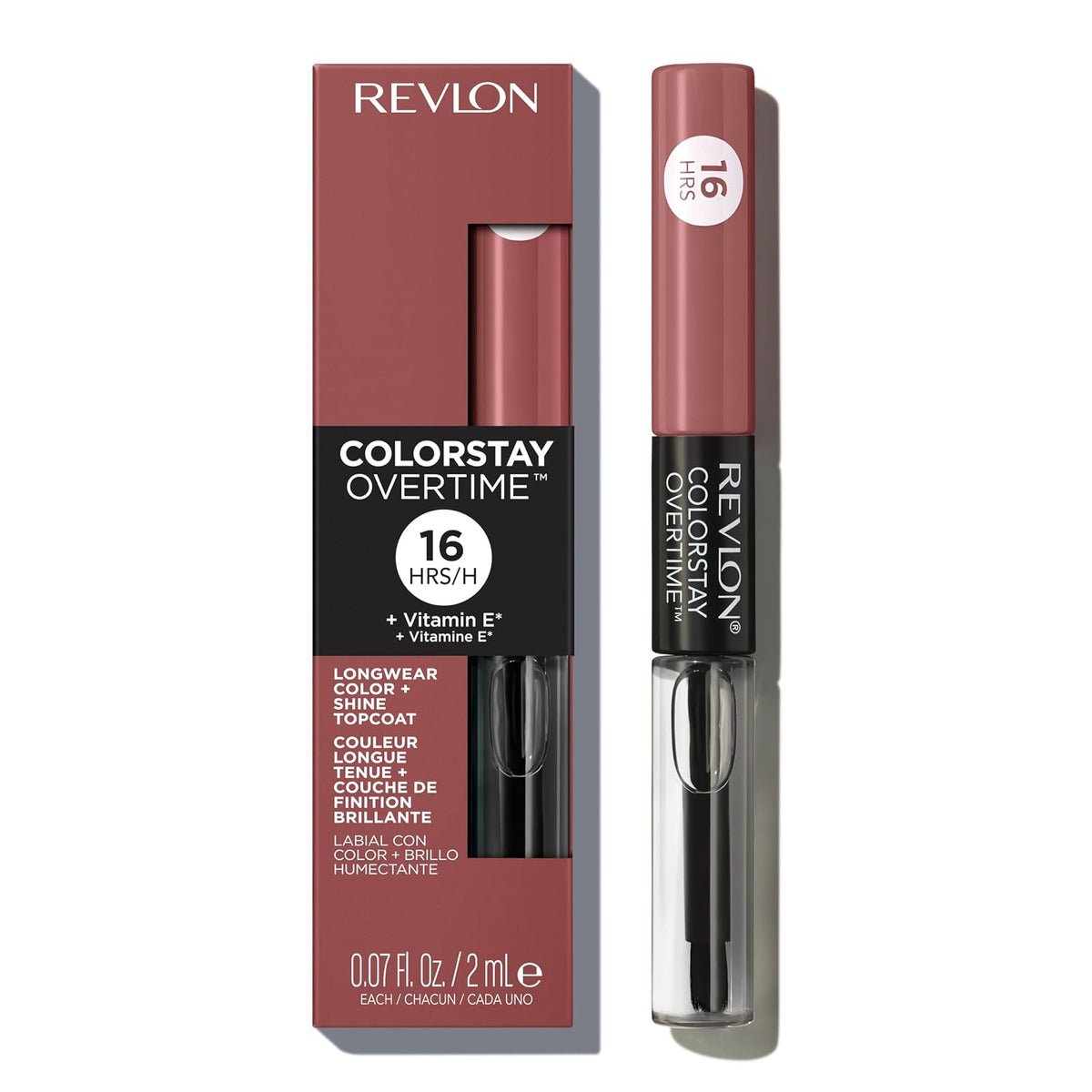 Revlon ColorStay Overtime Lipcolor Labial de Larga Duración - marrón