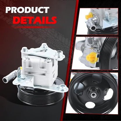 Autodevil Bomba de Dirección Asistida con Polea para Nissan Maxima/Murano 3.5L V6 2009-2014 y Altima 3.5L V6 2007-2012 21-5485