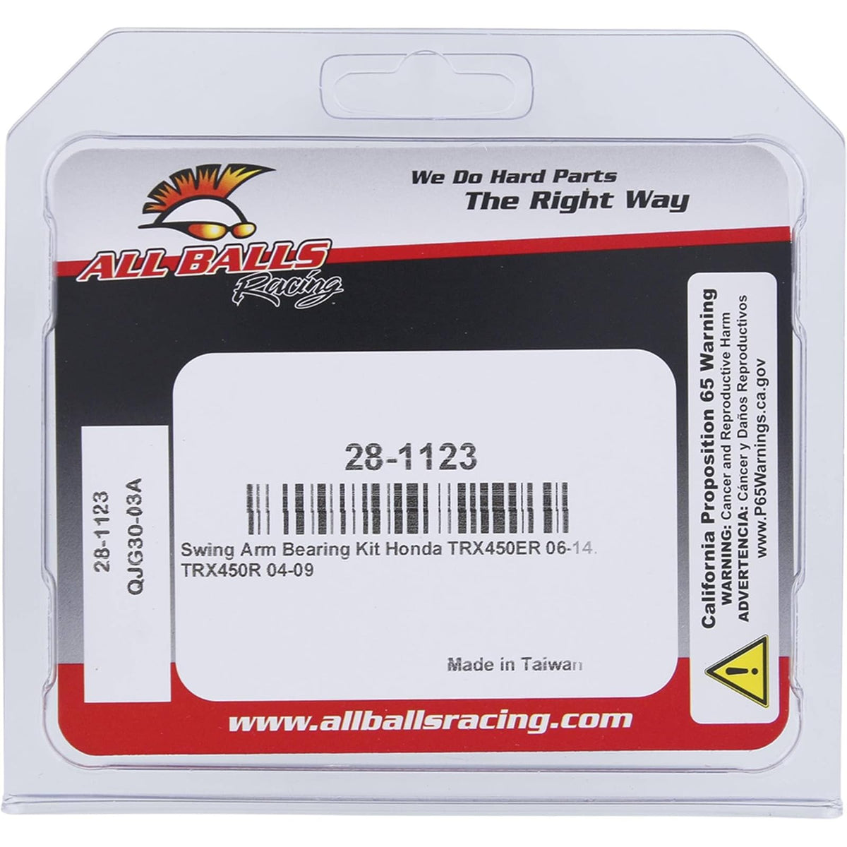 All Balls 28-1123 Swing Arm Bearing Kit