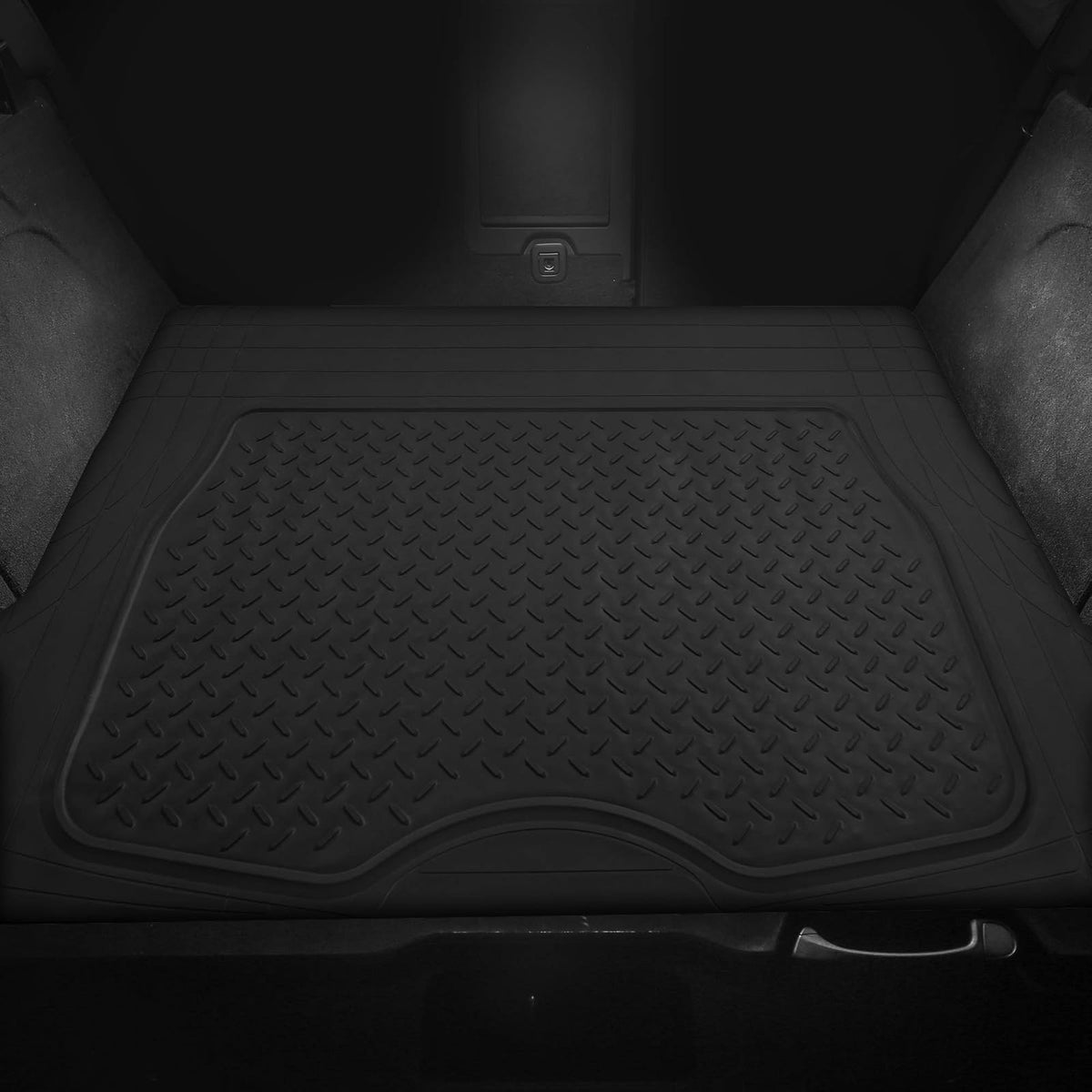 FH GROUP F16401BLACK Black Trimmable Cargo Mat/Trunk Liner (Premium Quality Trimmable Cargo Mat/Trunk Liner)