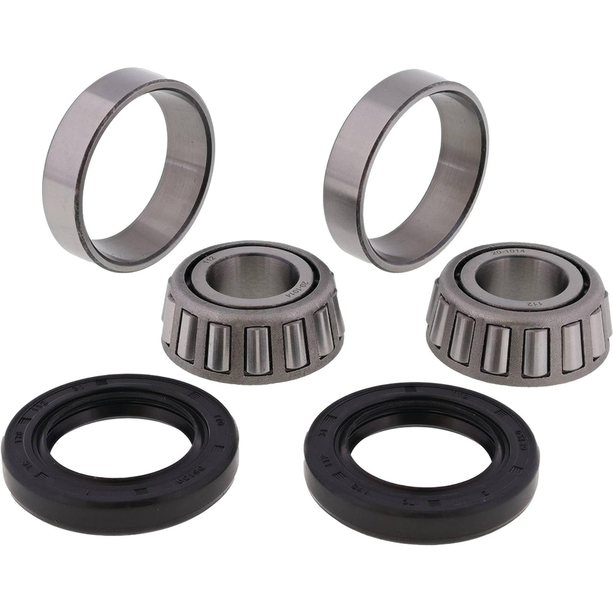 All Balls 25-1001 Wheel Bearing Kit | Repuesto OEM, compatible con motores FXE Super Glide XLH 1200, 1200 883 1000, para motocicleta, 25-1001