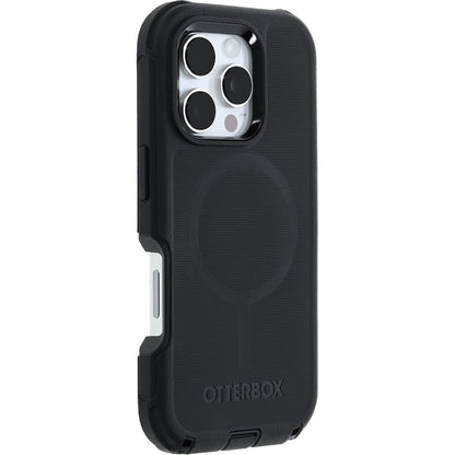 OtterBox - Funda para iPhone 16 Pro Defender Series, color negro (una sola unidad se envía en bolsa de plástico)